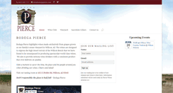 Desktop Screenshot of bodegapierce.com